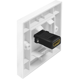 LogiLink plastron HDMI, femelle HDMI - femelle HDMI, blanc