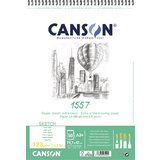 CANSON album spiral papier dessin 1557, A3+, 120 g/m2