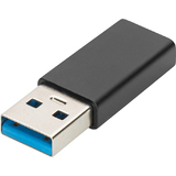 DIGITUS adaptateur USB Type-C, usb A - USB-C, noir