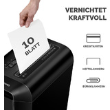 Fellowes destructeur de documents Powershred LX65, noir