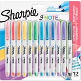 Sharpie marqueur cratif S-NOTE, carte blister de 12