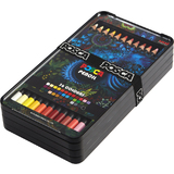 POSCA crayons de couleur PENCIL KPE200, tui de 36