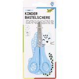 folia ciseaux de bricolage pour enfants, rond, L: env.135 mm