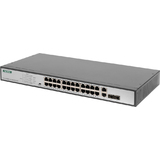 DIGITUS commutateur 19" fast Ethernet PoE, 24 ports