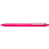 Pentel stylo  bille rtractable iZee, rose