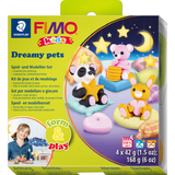 FIMO kids Kit de modelage form & play "Dreamy pets"