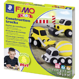 FIMO kids Kit de modelage form & play "Construction trucks"