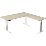 kerkmann table de bureau assis-debout move 3 fresh, rable