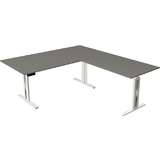 kerkmann table de bureau assis-debout move 3 fresh, graphite