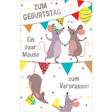 SUSY card Geburtstagskarte "Museparty 2"