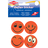 KLEIBER sticker rflchissant "Happy Face", orange