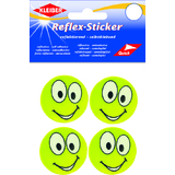 KLEIBER sticker rflchissant "Happy face big eyes", jaune