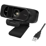 LogiLink webcam USB full HD  deux micros, noir
