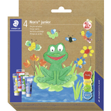 STAEDTLER peinture aux doigts Noris junior, tui carton de 4