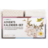 folia set pour calendrier de l'avent BASIC, sachet en tissu