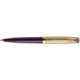 PARKER stylo  bille Parker 51 prune G.T.