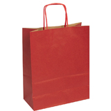 Clairefontaine sac en papier, rouge, grand