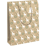 Clairefontaine sac cadeau de Nol "Lovely home Green", large