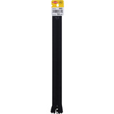 KLEIBER fermeture zip, plastique, longueur: 220 mm, noir