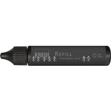 KREUL recharge pour feutre textile Opak, 25 ml, noir