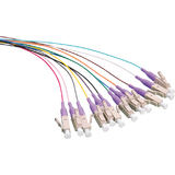 LogiLink jeu de pigtails fibre optique, LC-Simplex, OM4, 2 m