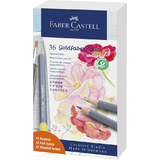 FABER-CASTELL crayon GOLDFABER Aquarelle, bote mtal de 36