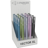 PARKER stylo plume vector XL, prsentoir de 20