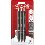 Sharpie stylo encre gel S-GEL, 0,7 mm, assorti, blister de 3