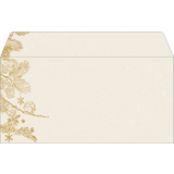 sigel enveloppe  motif de Nol "Golden Christmas"