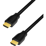 LogiLink Cble hdmi 2.0, fiche mle a - mle A, 1,0 m