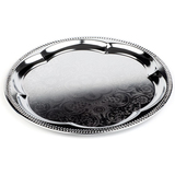 APS plat de service, rond, diamtre: 350 mm, argent