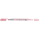 Pentel surligneur Illumina flex Pastel, rose pastel