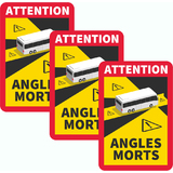 IWH autocollant Angles morts, 3 pices