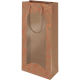 SUSY card Sac cadeau pour bouteille "Ginkgo", 2 bouteilles