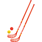 SCHILDKRT set de fun hockey, 4 pices, rouge / jaune