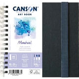 CANSON carnet de dessin ART book Montval, 200 x 200 mm