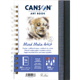 CANSON carnet de croquis ART book Mixed Mdia Artist, A4