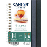 CANSON carnet de croquis ART book "C"  grain, A5