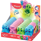 Maped Taille-crayon/gomme loopy MINI CUTE, prsentoir de 24