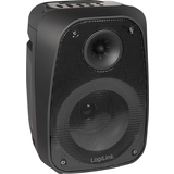 LogiLink enceinte bluetooth lumineuse, noir