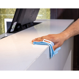 Rubbermaid chiffon en microfibre HYGEN R-40, bleu