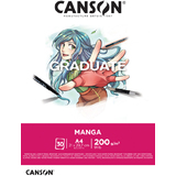 CANSON bloc de dessin GRADUATE Manga, A4