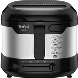 Tefal friteuse UNO m inox FF21D, noir / acier inoxydable