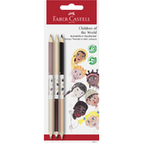 FABER-CASTELL crayon de couleur Children of the World, par 3