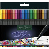 FABER-CASTELL feutre pointe fine GRIP FINEPEN, tui de 20