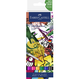 FABER-CASTELL marqueur aquarelle GOLDFABER, tui Graffitis