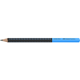 FABER-CASTELL crayon graphite jumbo GRIP two TONE, bleu