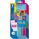 STAEDTLER kit d'criture HAPPY, 12 pices