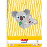 herlitz cahier spiral "Cute animals Koala", A4, lign
