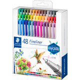 STAEDTLER fineliner triplus design Journey, tui de 48